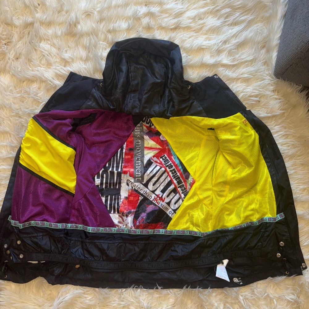 Volcom Multicolor Hooded Jacket